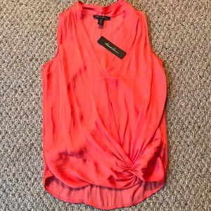 NWT: Kenneth Cole beautiful coral color top